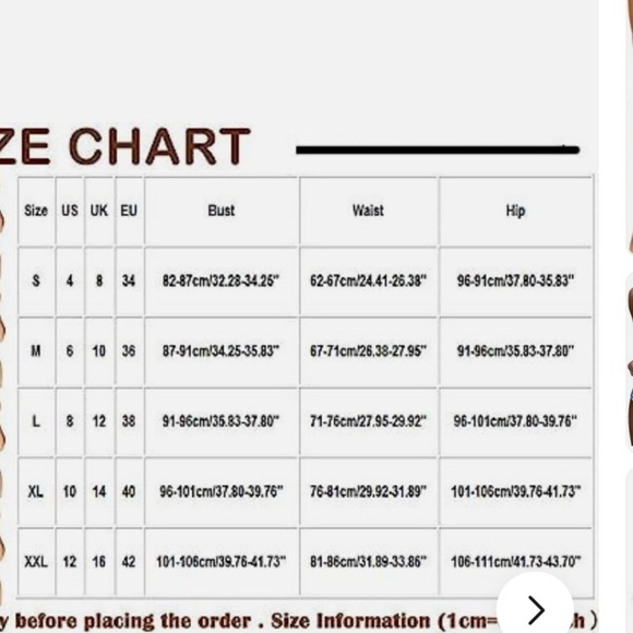 Women's V Neck One Piece Navy Green Swimsuit Monokini NWOT Size M - Picture 3 of 3